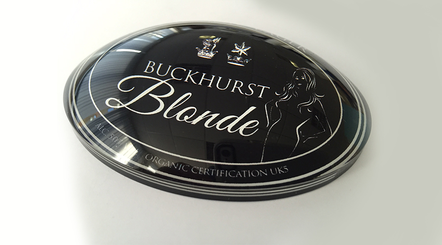 buckhurst Beer - Pump Badge